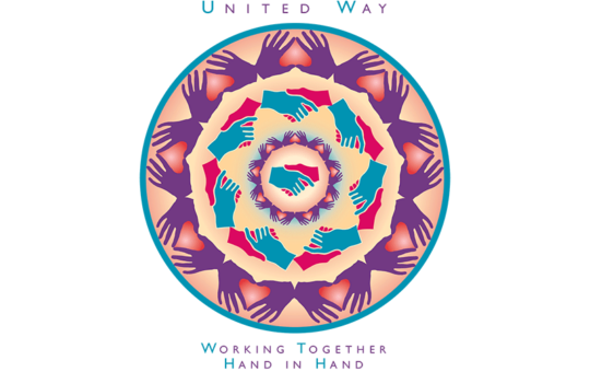 United Way campaign logo for major oil company